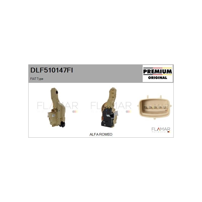 FLAMAR DLF510147FI Cerradura de puerta - 1
