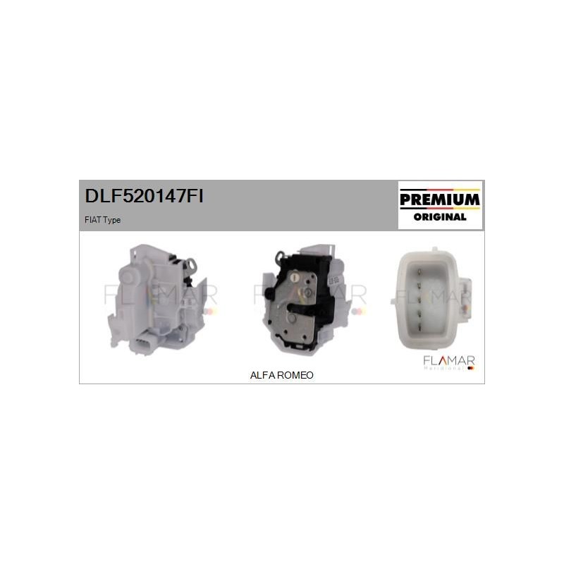 FLAMAR DLF520147FI Cerradura de puerta - 1