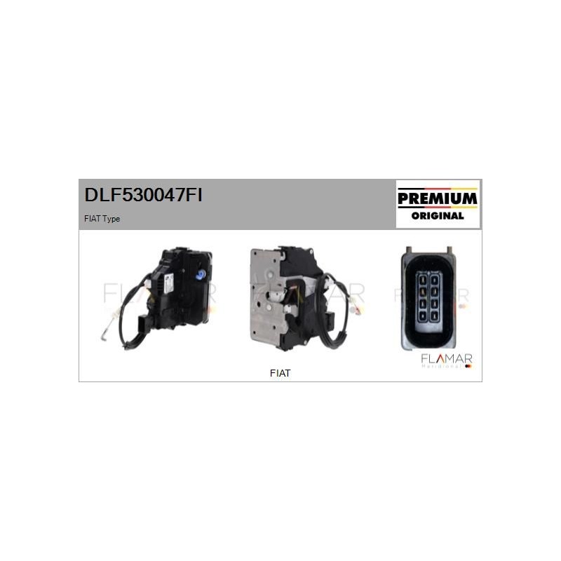 FLAMAR DLF530047FI Cerradura de puerta - 1