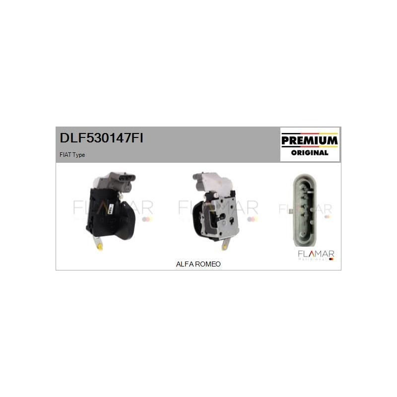 FLAMAR DLF530147FI Cerradura de puerta - 1
