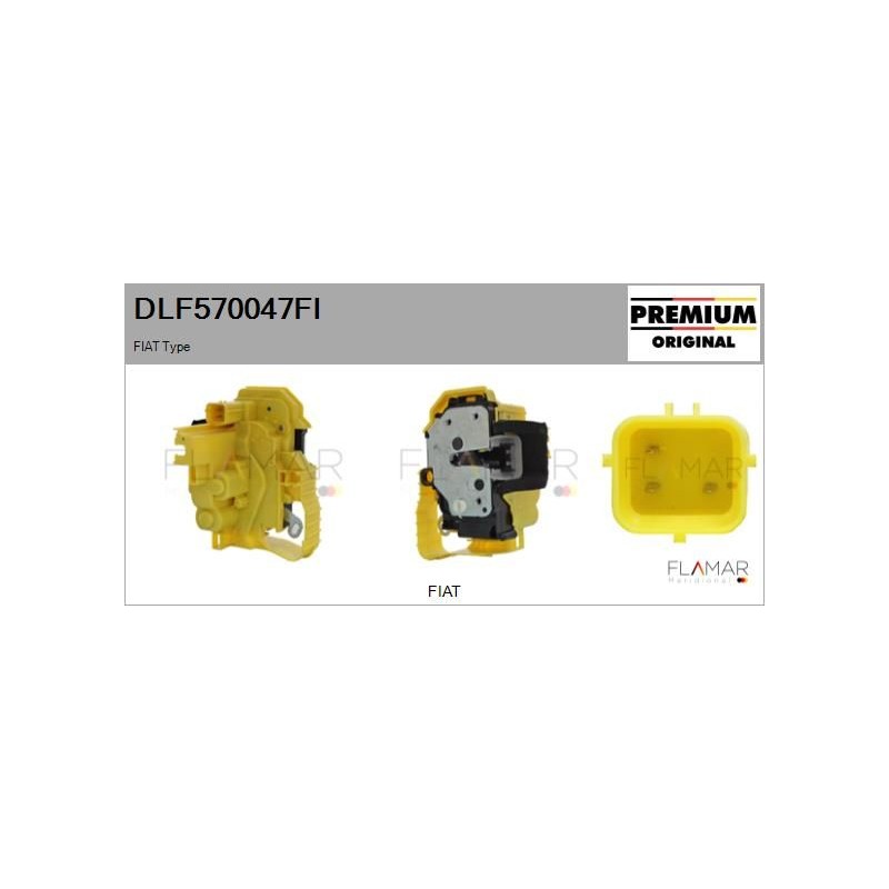 FLAMAR DLF570047FI Cerradura de puerta - 1
