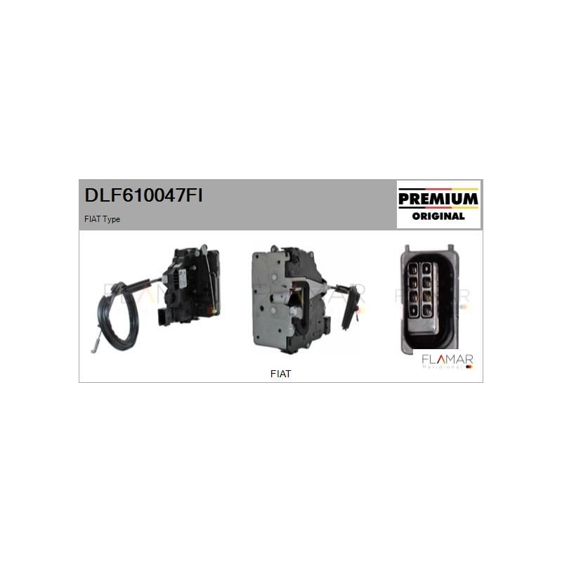 FLAMAR DLF610047FI Cerradura de puerta - 1