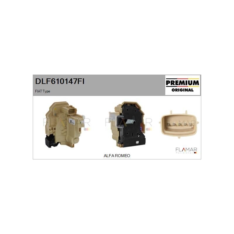 FLAMAR DLF610147FI Cerradura de puerta - 1