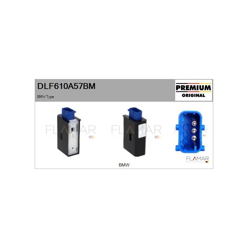 FLAMAR DLF610A57BM Elemento de regulación, cierre centralizado - 1