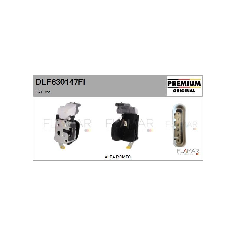 FLAMAR DLF630147FI Cerradura de puerta - 1