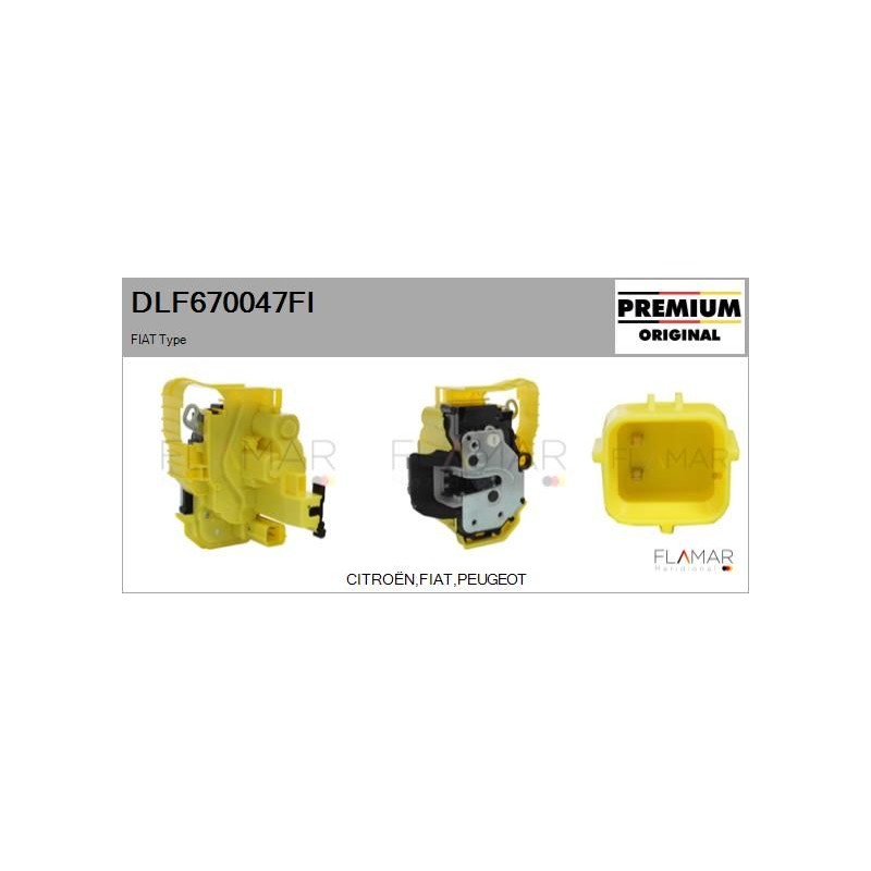 FLAMAR DLF670047FI Cerradura de puerta - 1