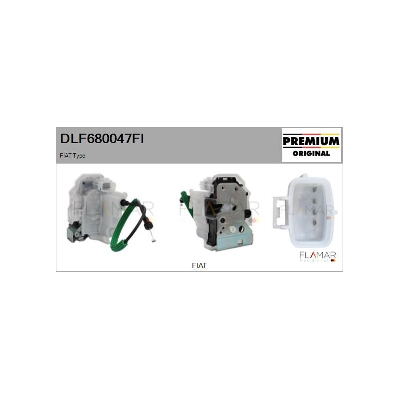 FLAMAR DLF680047FI Cerradura de puerta - 1