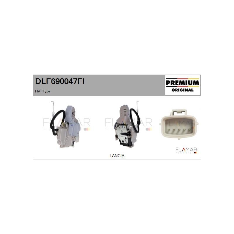 FLAMAR DLF690047FI Cerradura de puerta - 1