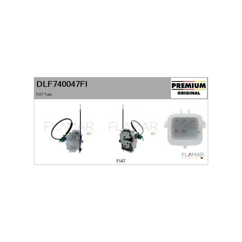 FLAMAR DLF740047FI Cerradura de puerta - 1