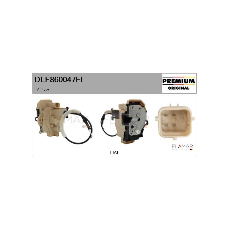FLAMAR DLF860047FI Cerradura de puerta - 1