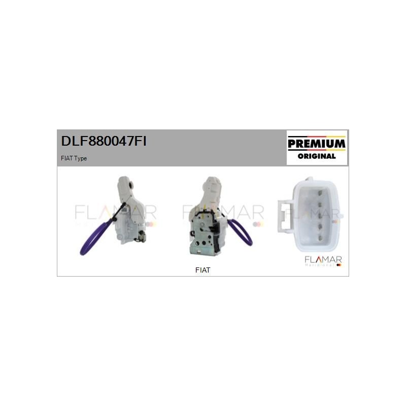 FLAMAR DLF880047FI Cerradura de puerta - 1