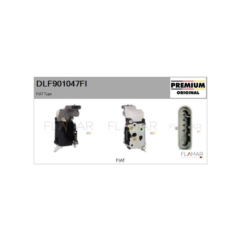 FLAMAR DLF901047FI Cerradura de puerta - 1