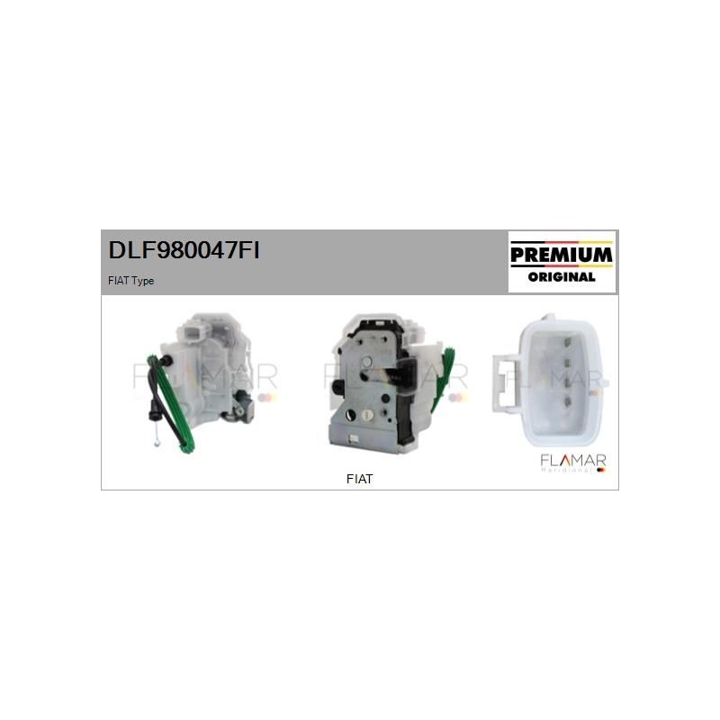 FLAMAR DLF980047FI Cerradura de puerta - 1