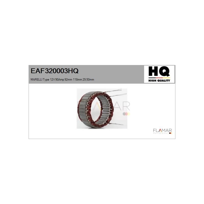 FLAMAR EAF320003HQ Estátor, generador - 1