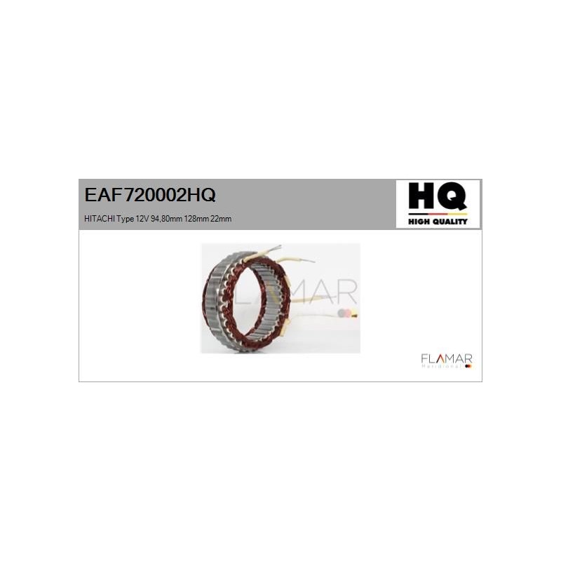 FLAMAR EAF720002HQ Estátor, generador - 1