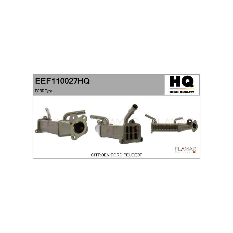 FLAMAR EEF110027HQ Elemento enfriador, reciclaje gases escape - 1