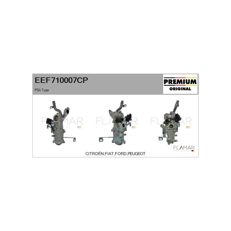 FLAMAR EEF710007CP Elemento enfriador, reciclaje gases escape - 1