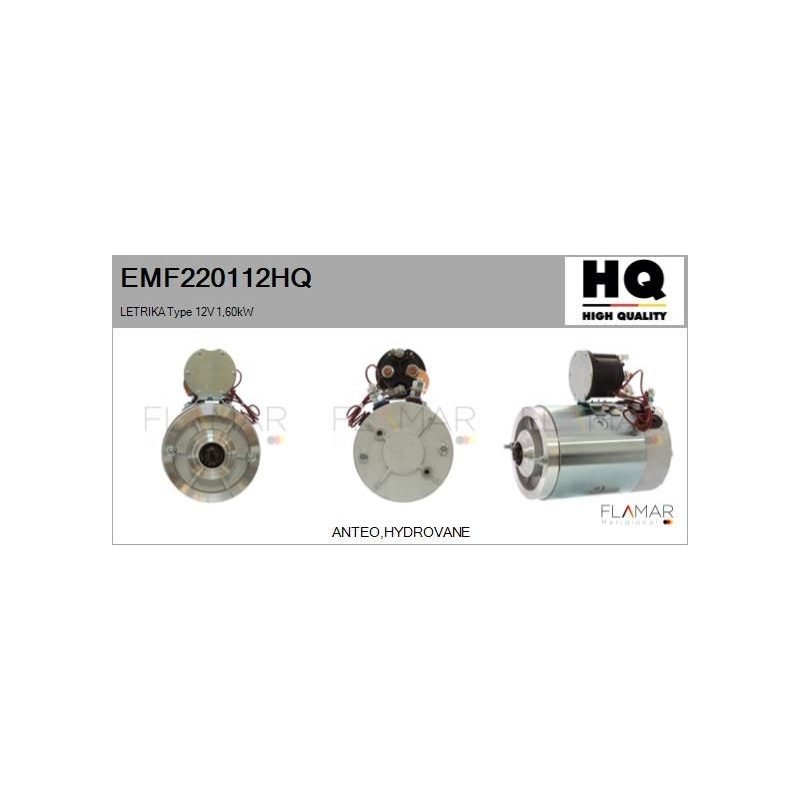 FLAMAR EMF220112HQ Motor eléctrico - 1