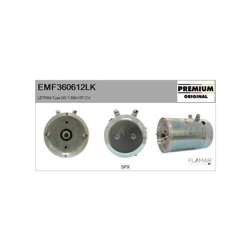 FLAMAR EMF360612LK Motor eléctrico - 1