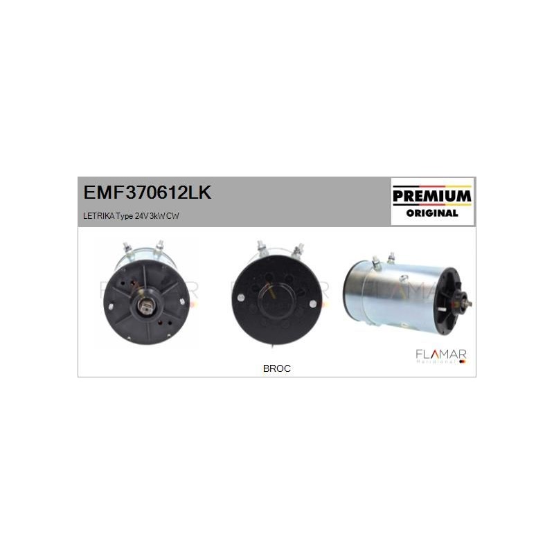 FLAMAR EMF370612LK Motor eléctrico - 1