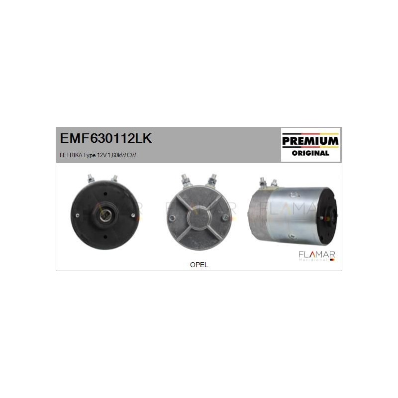 FLAMAR EMF630112LK Motor eléctrico - 1