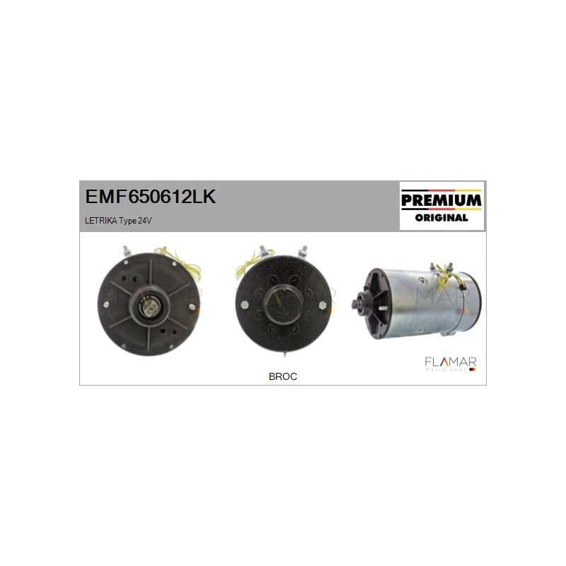 FLAMAR EMF650612LK Motor eléctrico - 1
