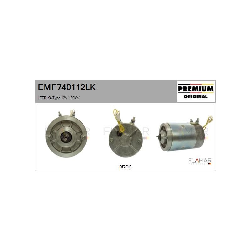 FLAMAR EMF740112LK Motor eléctrico - 1