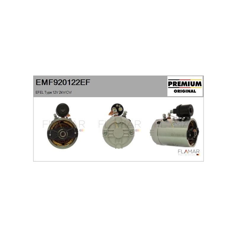 FLAMAR EMF920122EF Motor eléctrico - 1