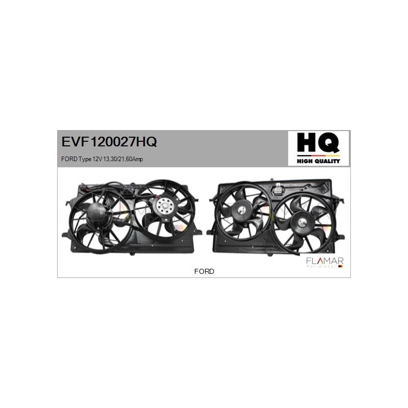FLAMAR EVF120027HQ Motor eléctrico, ventilador del radiador - 1