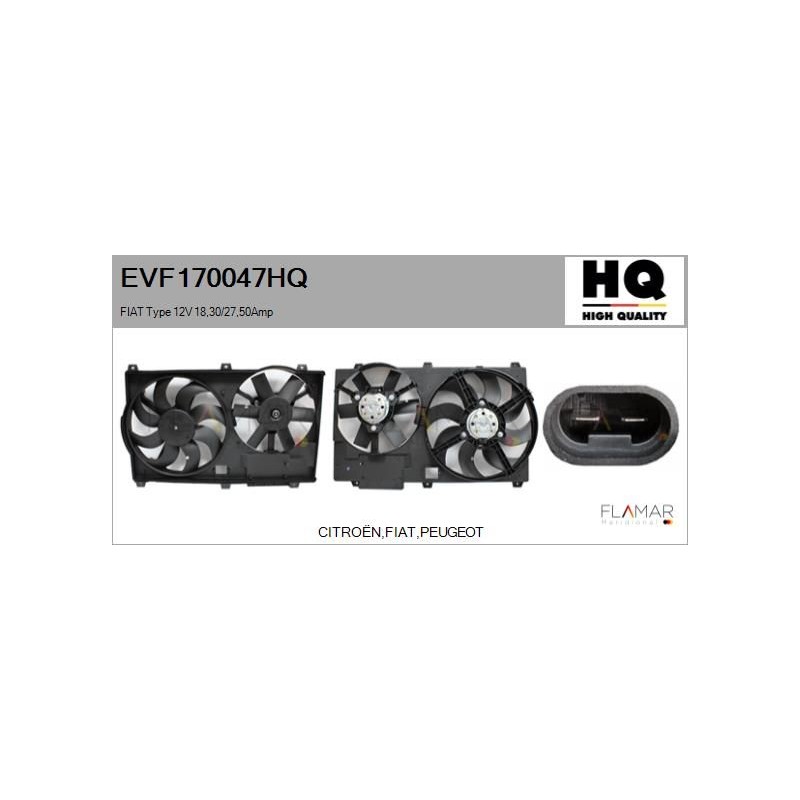 FLAMAR EVF170047HQ Motor eléctrico, ventilador del radiador - 1