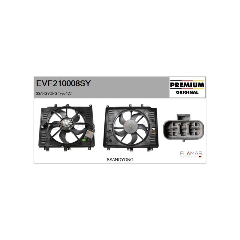 FLAMAR EVF210008SY Motor eléctrico, ventilador del radiador - 1
