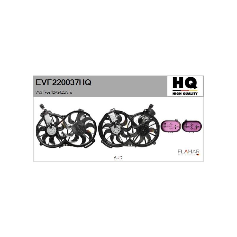 FLAMAR EVF220037HQ Motor eléctrico, ventilador del radiador - 1