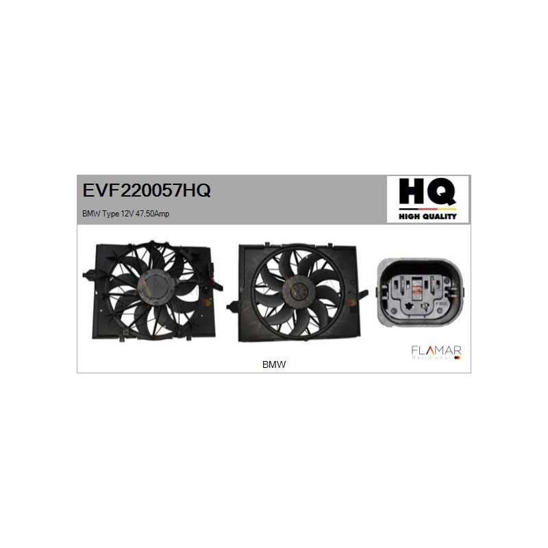 FLAMAR EVF220057HQ Motor eléctrico, ventilador del radiador - 1