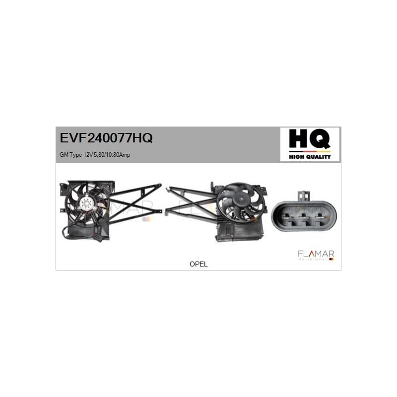 FLAMAR EVF240077HQ Motor eléctrico, ventilador del radiador - 1