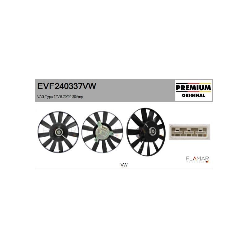 FLAMAR EVF240337VW Ventilador, refrigeración del motor - 1