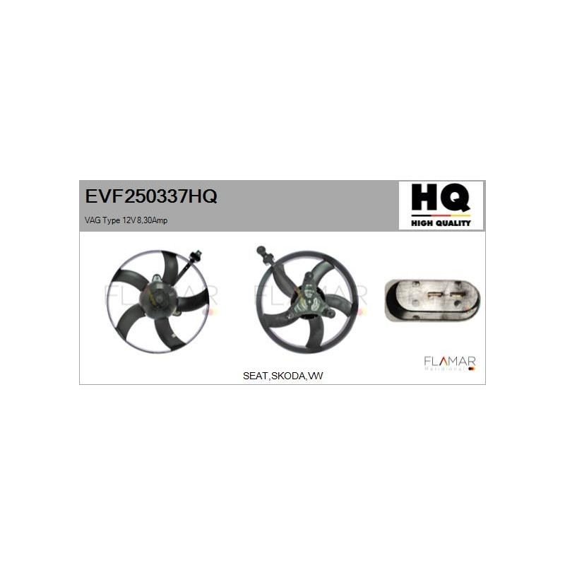 FLAMAR EVF250337HQ Ventilador, refrigeración del motor - 1