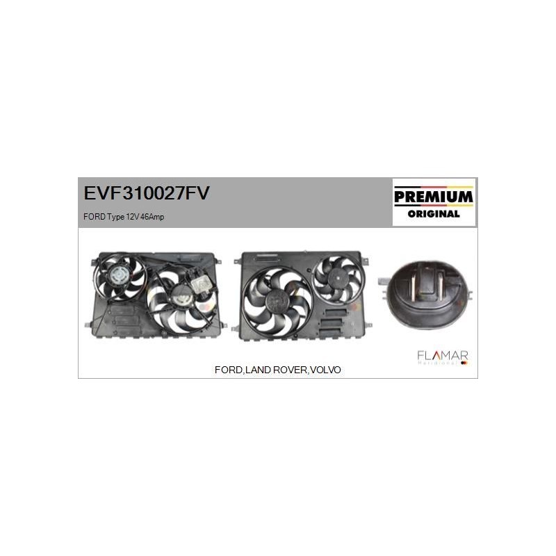 FLAMAR EVF310027FV Motor eléctrico, ventilador del radiador - 1