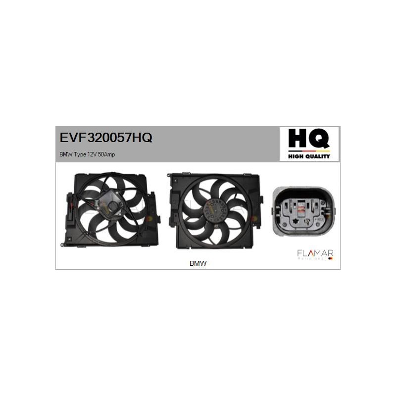 FLAMAR EVF320057HQ Motor eléctrico, ventilador del radiador - 1