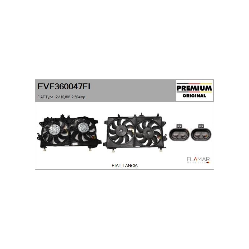 FLAMAR EVF360047FI Motor eléctrico, ventilador del radiador - 1