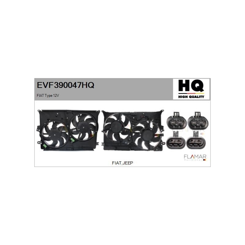 FLAMAR EVF390047HQ Motor eléctrico, ventilador del radiador - 1