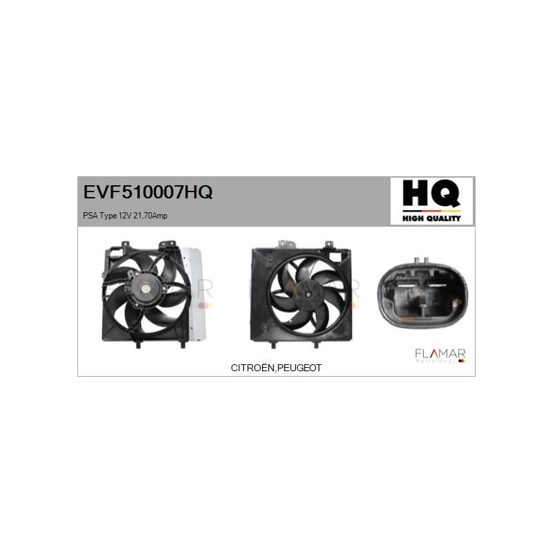 FLAMAR EVF510007HQ Motor eléctrico, ventilador del radiador - 1