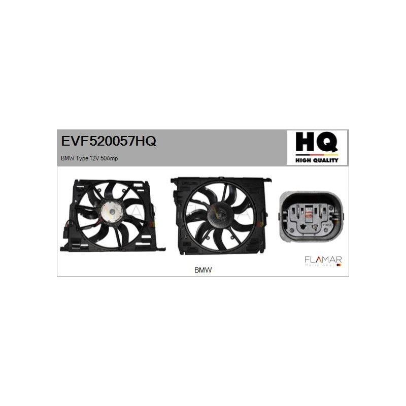 FLAMAR EVF520057HQ Motor eléctrico, ventilador del radiador - 1