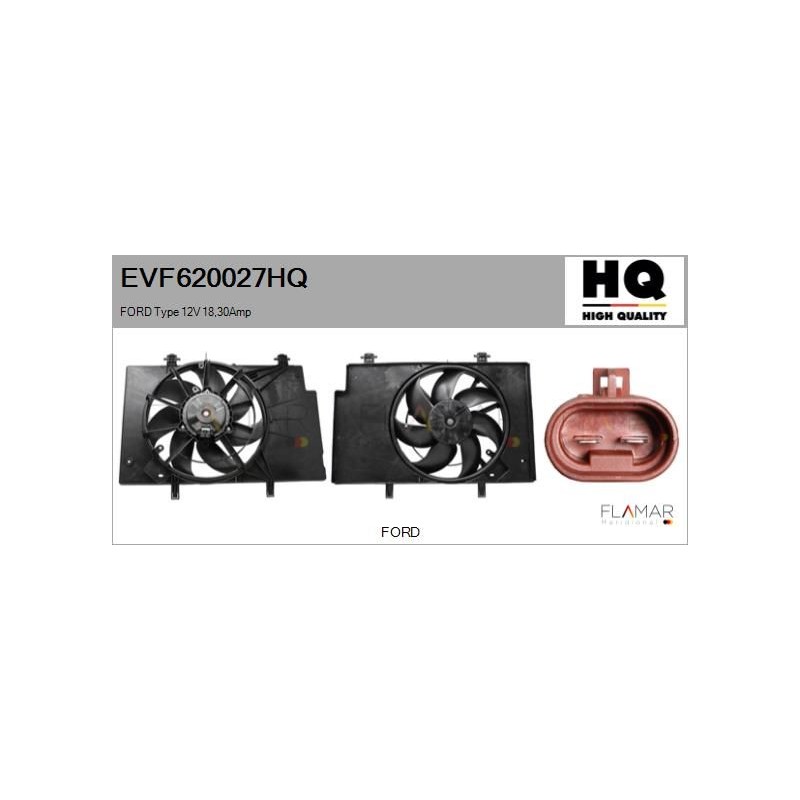 FLAMAR EVF620027HQ Motor eléctrico, ventilador del radiador - 1