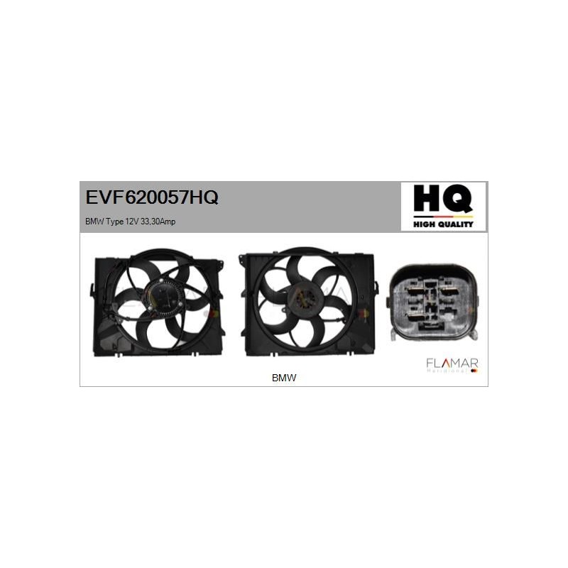 FLAMAR EVF620057HQ Motor eléctrico, ventilador del radiador - 1