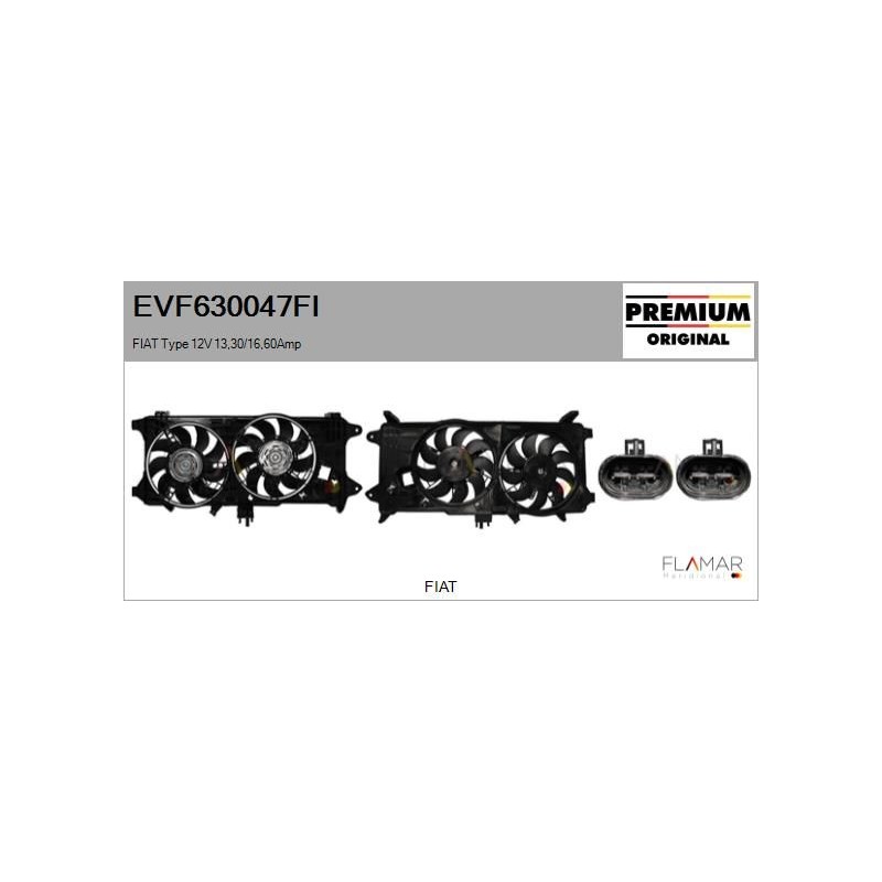 FLAMAR EVF630047FI Motor eléctrico, ventilador del radiador - 1
