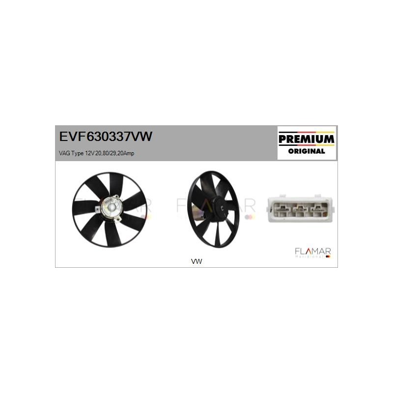 FLAMAR EVF630337VW Ventilador, refrigeración del motor - 1