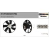 FLAMAR EVF630337VW Ventilador, refrigeración del motor - 1