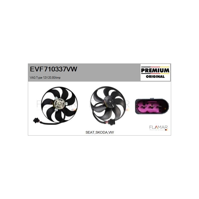 FLAMAR EVF710337VW Ventilador, refrigeración del motor - 1
