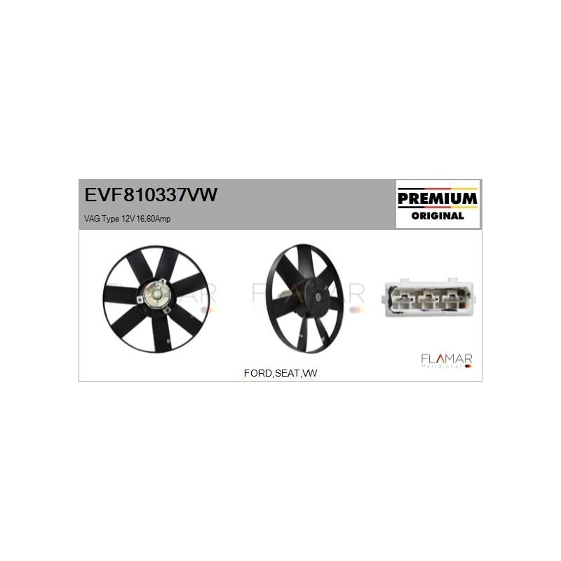 FLAMAR EVF810337VW Ventilador, refrigeración del motor - 1