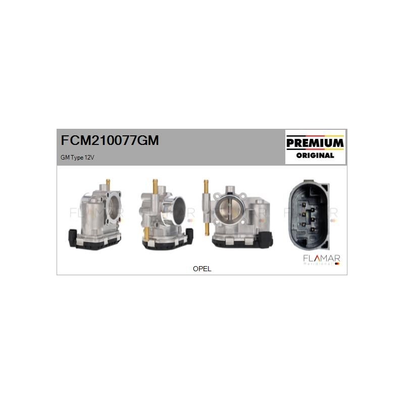 FLAMAR FCM210077GM Cuerpo de mariposa - 1